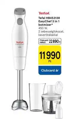 Tesco Tefal HB453138 EasyChef 3 in 1 botmixer ajánlat