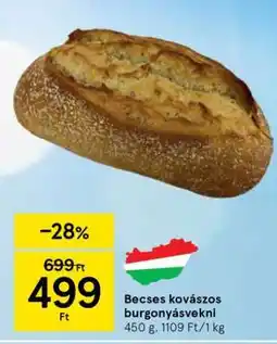 Tesco Becses kovászos burgonyásvekni ajánlat