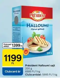 Tesco Président Halloumi sajt ajánlat