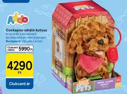 Tesco Cockapoo sétáló kutyus ajánlat
