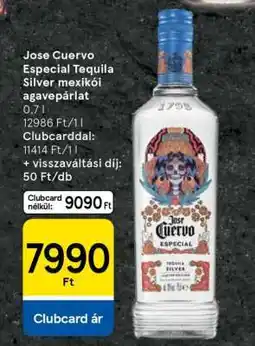 Tesco Jose Cuervo Especial Tequila Silver ajánlat
