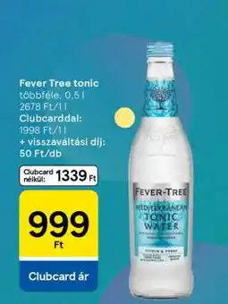 Tesco Fever-Tree Tonic ajánlat