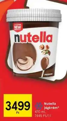 Tesco Nutella jégkrém ajánlat