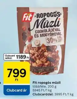 Tesco FIT ROPOGÓS MÜZLI ajánlat