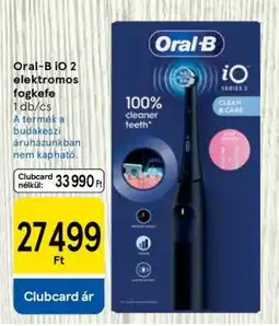Tesco Oral-B iO 2 elektromos fogkefe ajánlat