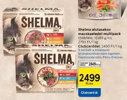 Tesco Shelma alutasakos macskaeledel multipack ajánlat