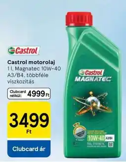Tesco Castrol motorolaj ajánlat