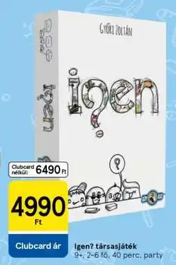 Tesco IGEN TÁRSASJÁTÉK ajánlat