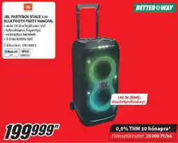 Media Markt JBL Partybox Stage 320 bluetooth party hangfal ajánlat