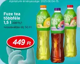 Real Fuze tea ajánlat