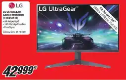 Media Markt LG UltraGear Gamer Monitor 24GS50F-B ajánlat