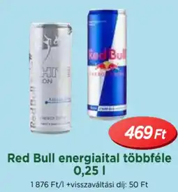 Real Red Bull energiaital ajánlat