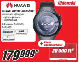 Media Markt Huawei Watch 5 okosóra ajánlat