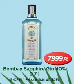 Bombay Sapphire Gin 40%