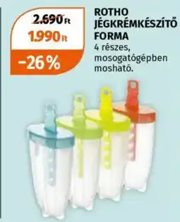 Müller Rotho jégkrémkészítő forma ajánlat