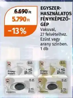 Müller Egyszer- használatos fényképező- gép ajánlat
