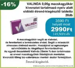PatikaPlus VALINDA tabletta ajánlat