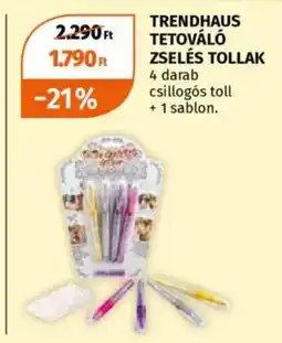 Müller Trendhaus tetováló zselés tollak ajánlat