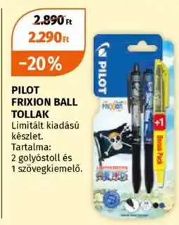 Müller Pilot frixion ball tollak ajánlat