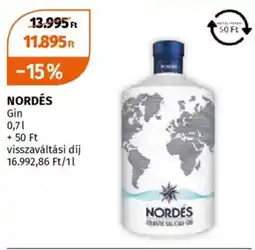 Müller Nordés gin ajánlat