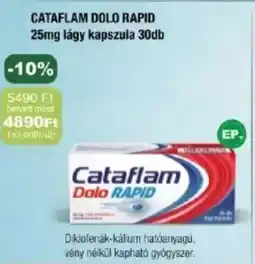 PatikaPlus Cataflam Dolo Rapid lágy kapszula ajánlat