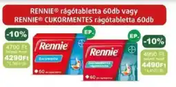 PatikaPlus RENNIE rágótabletta ajánlat