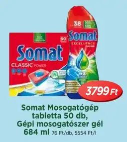 Real Somat Mosogatógép tabletta, Gépi mosogatószer gél ajánlat