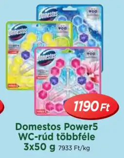 Real Domestos Power5 WC-rúd ajánlat