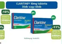PatikaPlus Claritine tabletta ajánlat