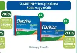 PatikaPlus Claritine tabletta ajánlat
