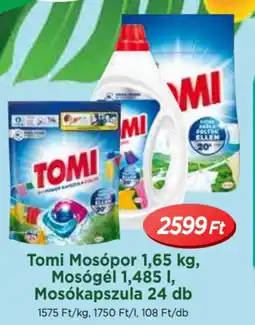Real Tomi Mosópor, Mosógél, Mosókapszula ajánlat