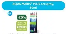 PatikaPlus AQUA MARIS PLUS orrspray ajánlat