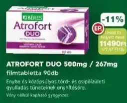 PatikaPlus Atrofort DUO filmtabletta ajánlat