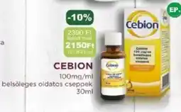 PatikaPlus Cebion belsőleges oldatos cseppek ajánlat