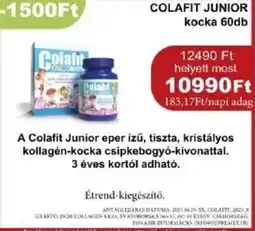 PatikaPlus Colafit Junior kocka ajánlat