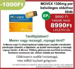 PatikaPlus Movex por belsőleges oldathoz ajánlat