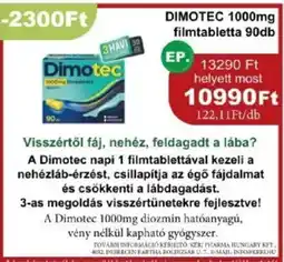 PatikaPlus Dimotec filmtabletta ajánlat