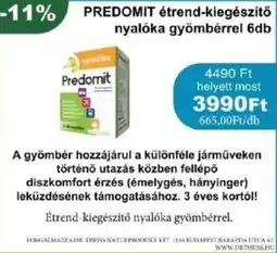 PatikaPlus Predomit étrend-kiegészítő nyalóka gyömbérrel ajánlat