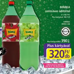 MÁRKA szénsavas üdítőital
