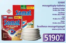 Somat Excellence mosogatógépgél