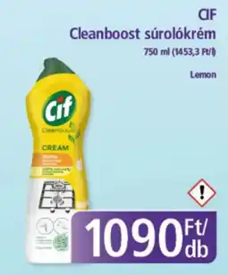 Cif Cleanboost súrolókrém
