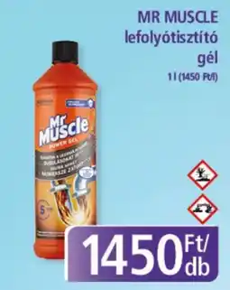 Mr Muscle lefolyótisztító gél