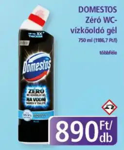 Domestos Zéró WC-vízkőoldó gél