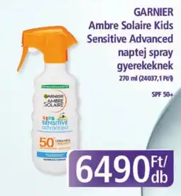 PlusMarket GARNIER Ambre Solaire Kids Sensitive Advanced ajánlat