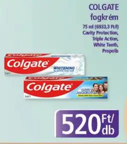 PlusMarket Colgate fogkrém ajánlat