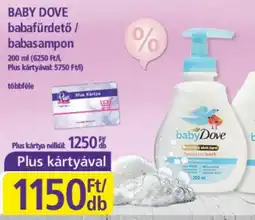 Baby Dove babafürdető / babasampon