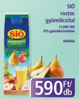 Sió rostos gyümölcsital