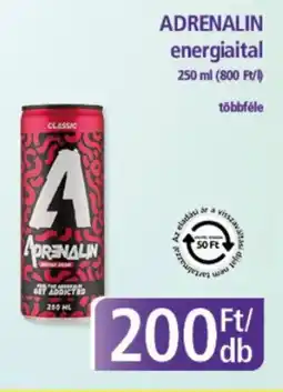 Adrenalin energiaital