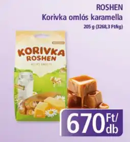 ROSHEN Korivka omlós karamella