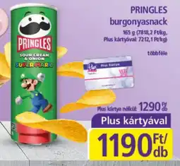 PRINGLES burgonyasnack